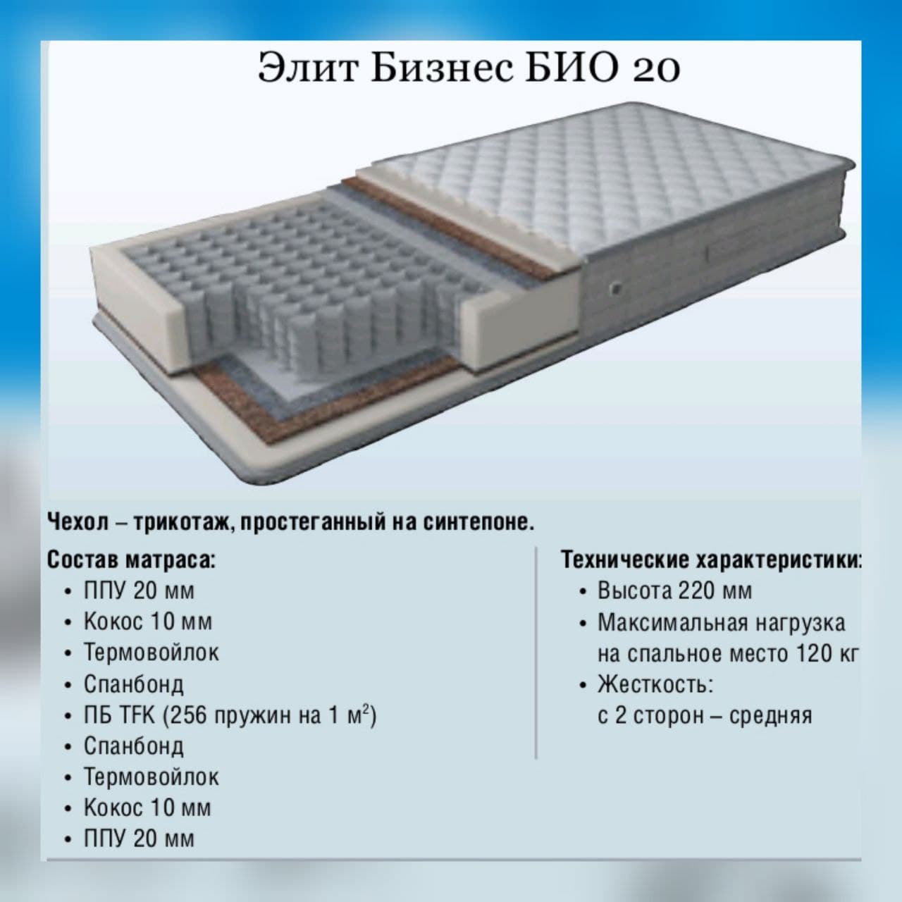 Матрас 80–180 см (4)
